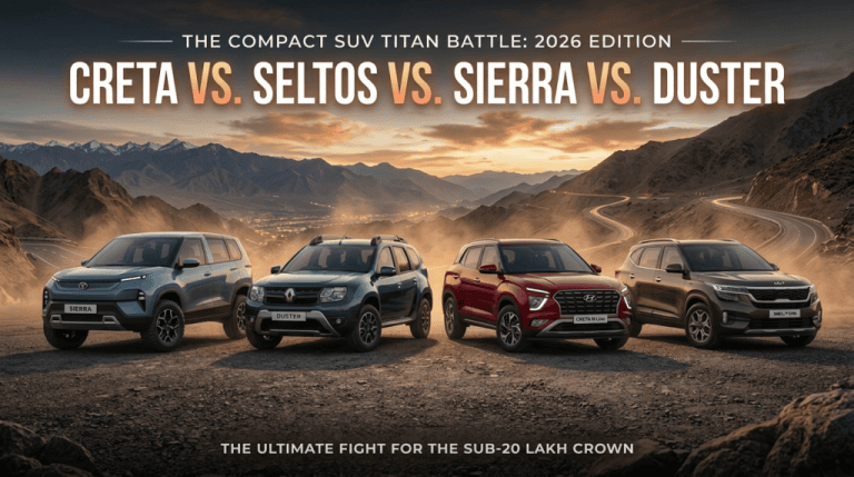 Top 4 Compact SUVs in India 2026 Compared: Specs, Features, Price & Winner