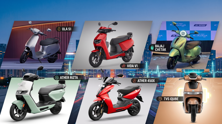 Top Electric Scooters Under ₹1.5 Lakh in India